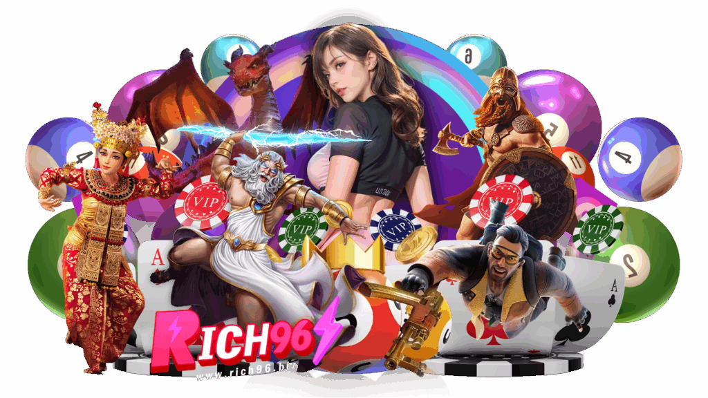 rich96 เล่นเกมออนไลน์บนมือถือ โค้ดเครดิตฟรีกับสิทธิ์ VIP